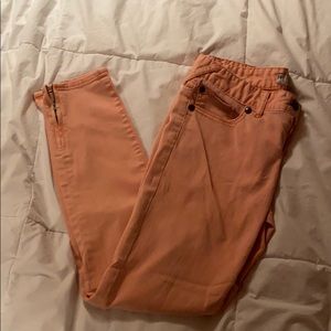 Salmon free people denim